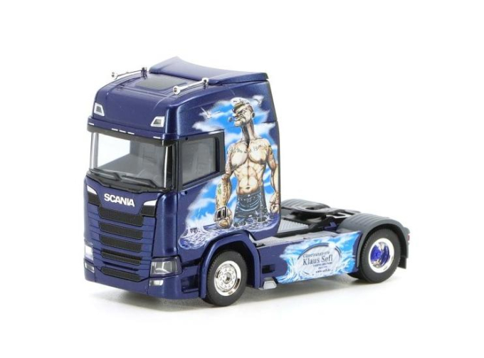 SCANIA CS 20 HD, синий