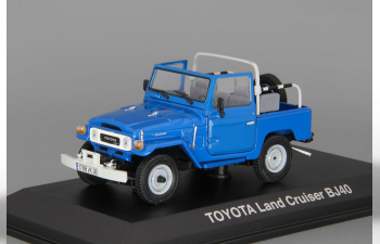 TOYOTA Land Cruiser BJ40 (1980), royal blue with white top