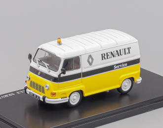 RENAULT Estafette 800 Restylee Fourgon Renault Service (1973), white / yellow
