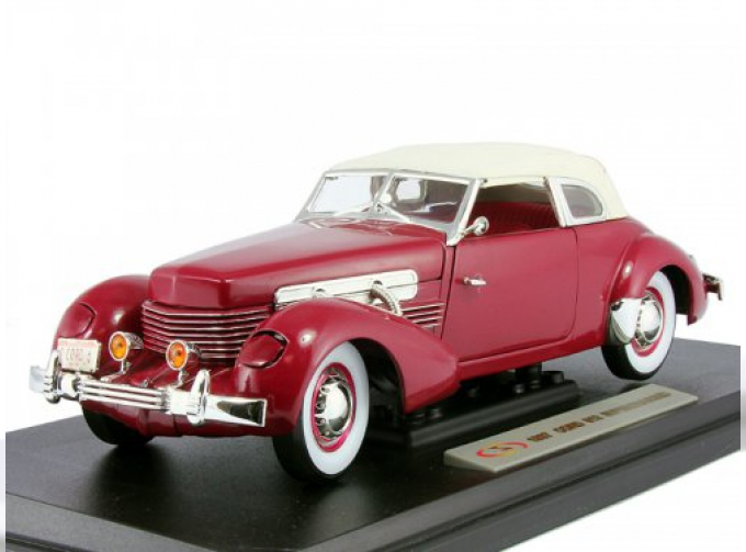 CORD 812 Supercharged 1937, red