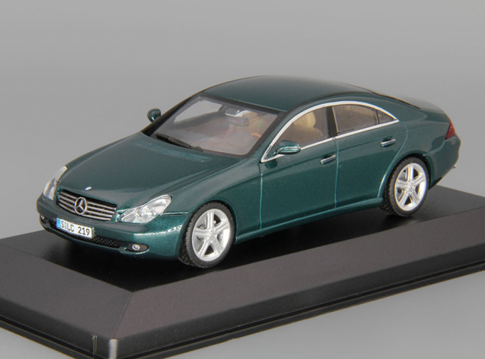 MERCEDES-BENZ CLS-Class C219 (2004), green andradit