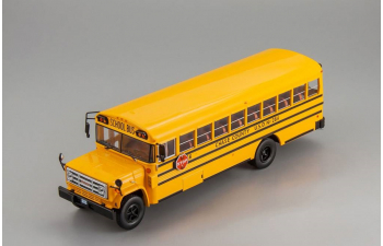 GMC 6000 School Bus (1990), yellow