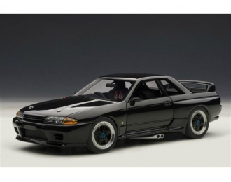 NISSAN SKYLINE GT-R (R32) GROUP A 1990 черный (LIMITED EDITION OF 1.000 PCS WORLDWIDE), black