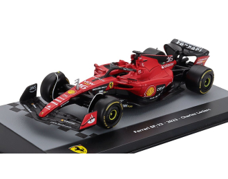 FERRARI F1 Sf-23 Team Scuderia Ferrari №16 Season 2023 Charles Leclerc - Con Vetrina - With Showcase, Red Black