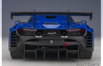 McLAREN 720S GT3,azure blue