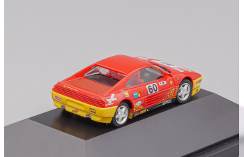 FERRARI 348 tb - Bernd Hahne #60 - 348 Challenge (1989 - 1994), red / yellow