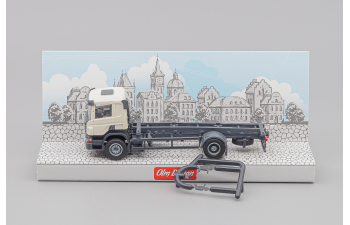 SCANIA P 4х2 контейнеровоз 20", серый