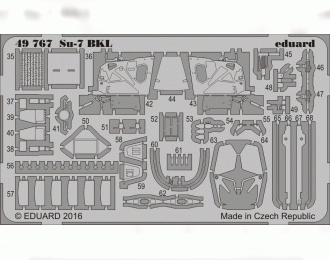 Фототравление для Su-7 interior