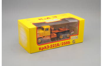 КРАЗ 221Б/258Б седельный тягач Автоэкспорт (1966-1969), желто-оранжевый