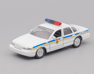 FORD Crown Victoria Orlando Police, white