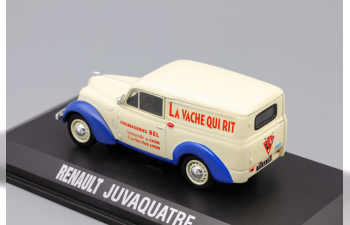 RENAULT Juva 4 фургон La Vache Qui Rit 1952, creme / blue