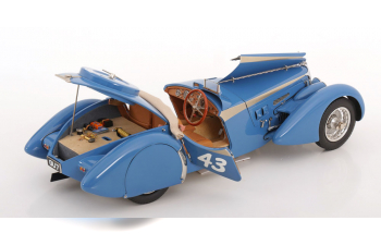 BUGATTI Typ 57 SC Corsica Roadster Sport Version (1938), blue