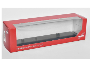 Акриловый бокс для моделей грузовиков с прицепом