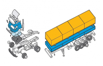 Сборная модель LIAZ 110.551 Special Turbo 