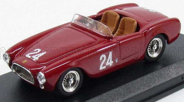 FERRARI 225s Spider N24 Targa Florio (1952) G.Mancini, red