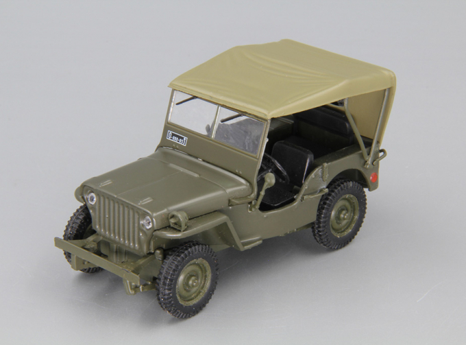 JEEP Willys MB, Kultowe Auta 82, хаки