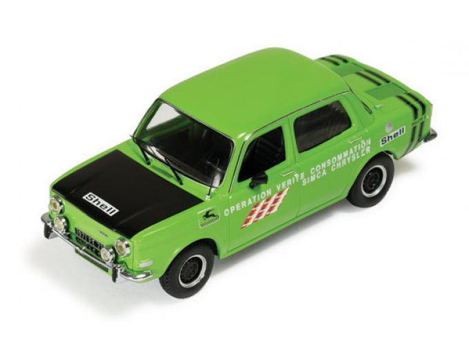 SIMCA 1000 RALLY II «Operation Verite Consommation» 1973, green