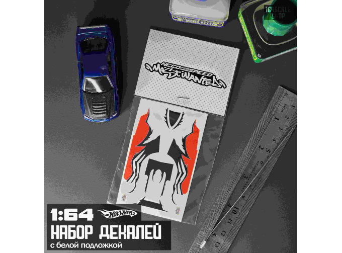 Декаль Need for Speed Most Wanted "Izzy Mazda RX8"