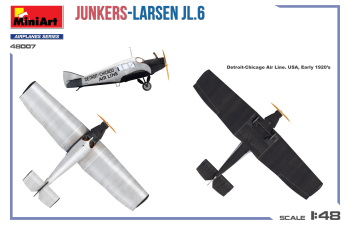 Сборная модель JUNKERS Larsen Jl.6 Airplane 1920