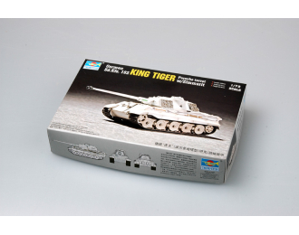 Сборная модель Танк "Кингтигр" (башня Порше) с циммеритом