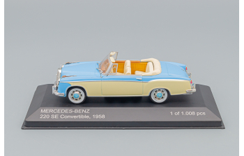 MERCEDES-BENZ 220 SE Convertible (1957), blue