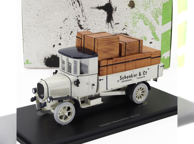 DAIMLER Truck Marienfelde Dr 4.5 Germany (1917), White Brown