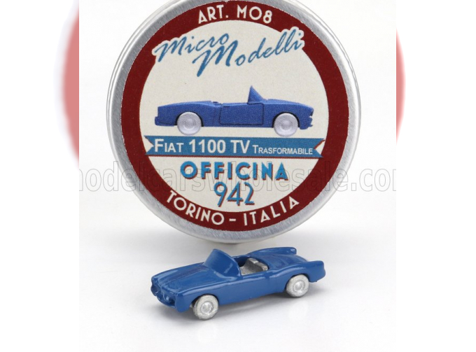 FIAT 1100/103 Trasformabile Cabriolet Open 1953, Blue