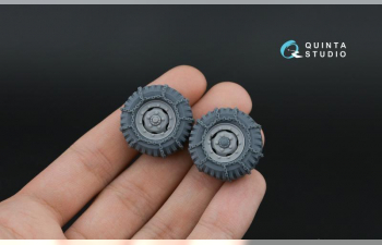 Комплект из 5 шин с зимними цепями для семейства Dodge WC (Звезда)