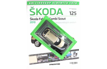 SKODA Fabia II Combi Scout (2010), gold