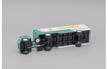 CITROEN T55 Heuliez Truck Hydropneumatique Citroen Transports (1953), green / white