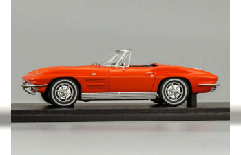 CHEVROLET Corvette C2 Sting Ray Convertible (1963), red