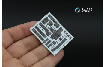 3D Декаль интерьера кабины AH-64A (Trumpeter)