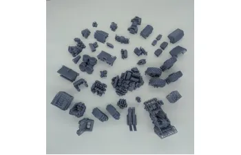 Сборная модель Трактор "К-700" (Кировец)