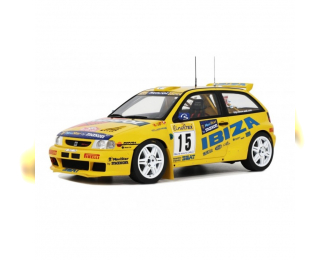 SEAT Ibiza Gti 16v Evo2 Team Repsol N15 Rally Montecarlo (1998) Harri Rovanpera - Voitto Silander, Yellow