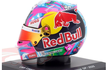 MINI HELMET Racing Bulls VCARB 02 Singapore GP Formula 1 Liam Lawson (2025)