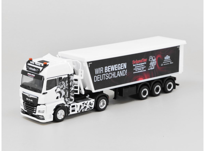 MAN TGX GX SZ, white / black