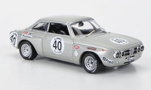 ALFA ROMEO 1750 GTAm No40 Vaccarella Berger Spa (1971), серебристый