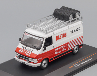 FIAT 242 техничка "Bastos Racing Team" с багажником и колесами на крыше 1982