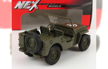 JEEP Willys Usa Army (1941), Military Green