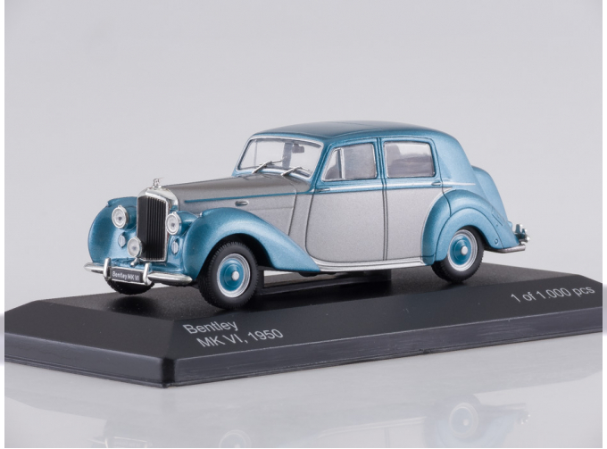 BENTLEY MK VI (1950), silver/metallic blue