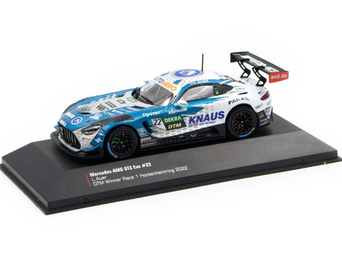 MERCEDES-BENZ-AMG GT3 Evo №22 Winner Race 1 DTM Hockenheim L.Auer (2022)
