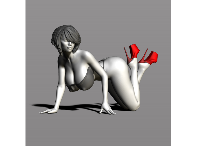 Фигура Strip dance, окрашенная