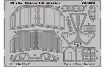 Фототравление для Meteor F.8 interior