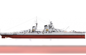 Сборная модель Корабль Italian Heavy Cruiser Pola (1941)