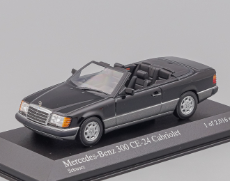 MERCEDES-BENZ 300 CE-24 Cabriolet 1990, black 