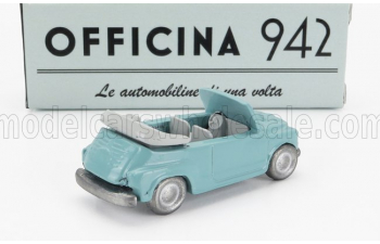 FIAT 600 "maggiolina" Carrozzeria Francis Lombardi Cabriolet Open (1958), Light Blue