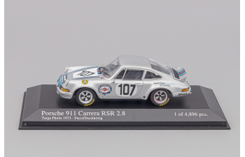 PORSCHE 911 RSR 2.8 Targa Fiorio 1973 Pucci #103, silver