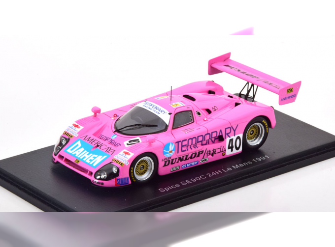 SPICE SE90C No 40 24h Le Mans, James/Muller/Wilson (1991)