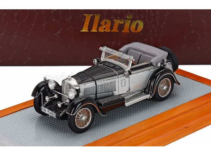 MERCEDES BENZ 720ss Sn35340 Karosserie Papler Sport Cabriolet Open 1932, Silver Black