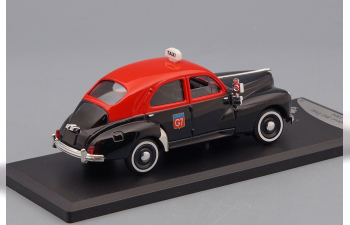 PEUGEOT 203 Taxi (1954), red / black